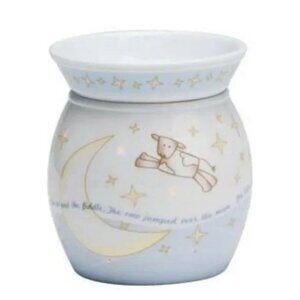 SCENTSY Mid Size Wax Warmer Night Light‎ OVER THE MOON Newborn Nursery Baby